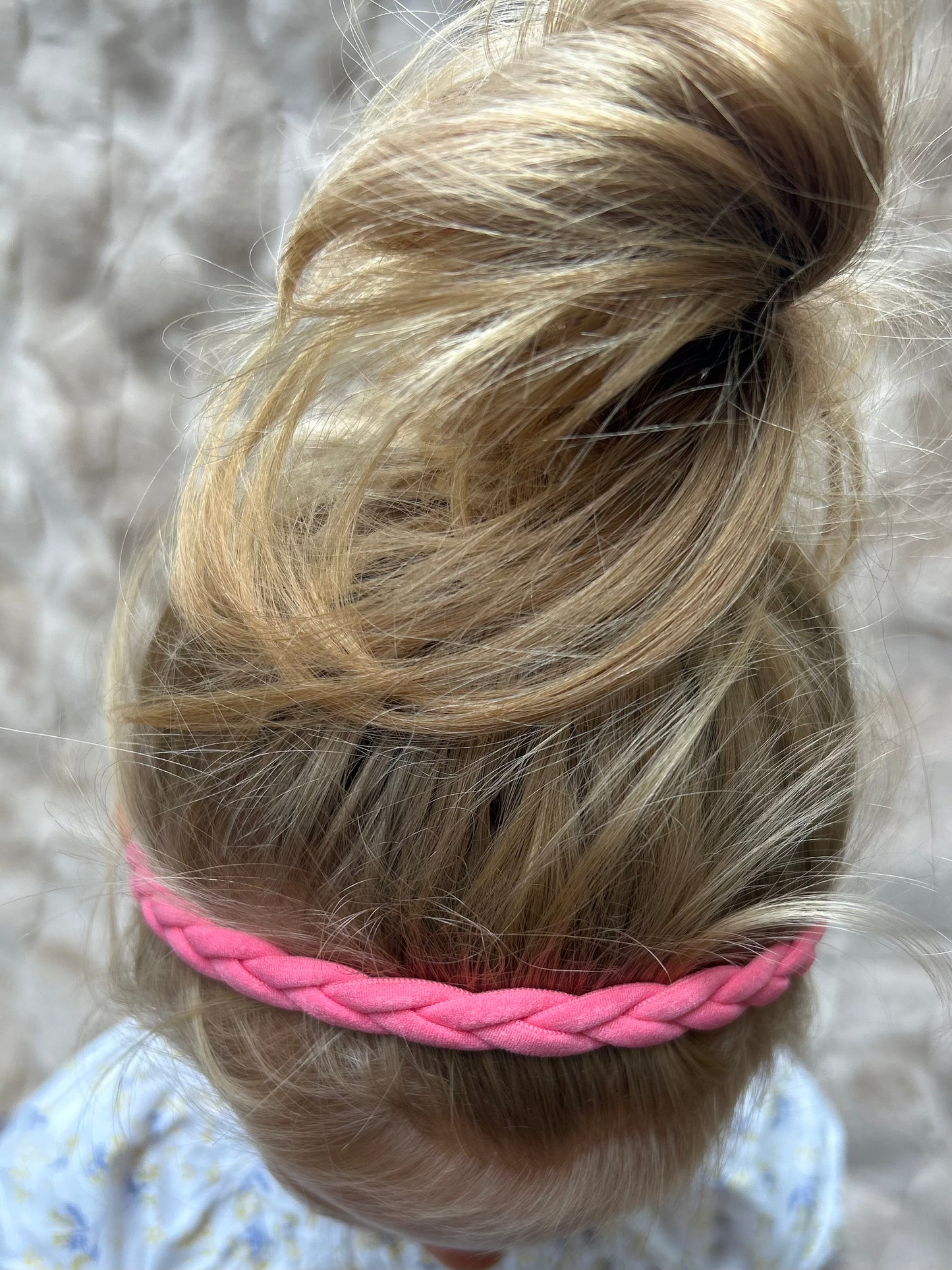 Pink Braided Band