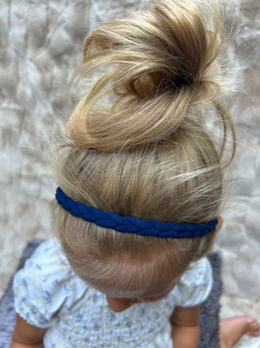 Navy Braided Band